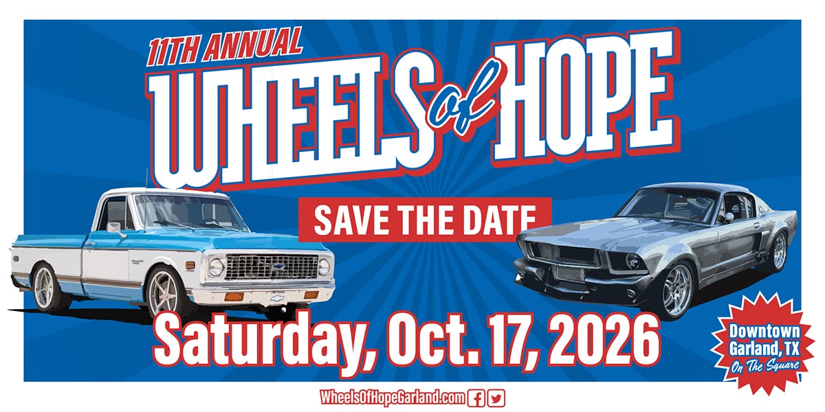 Wheels of Hope Car Show - Garland, Texas